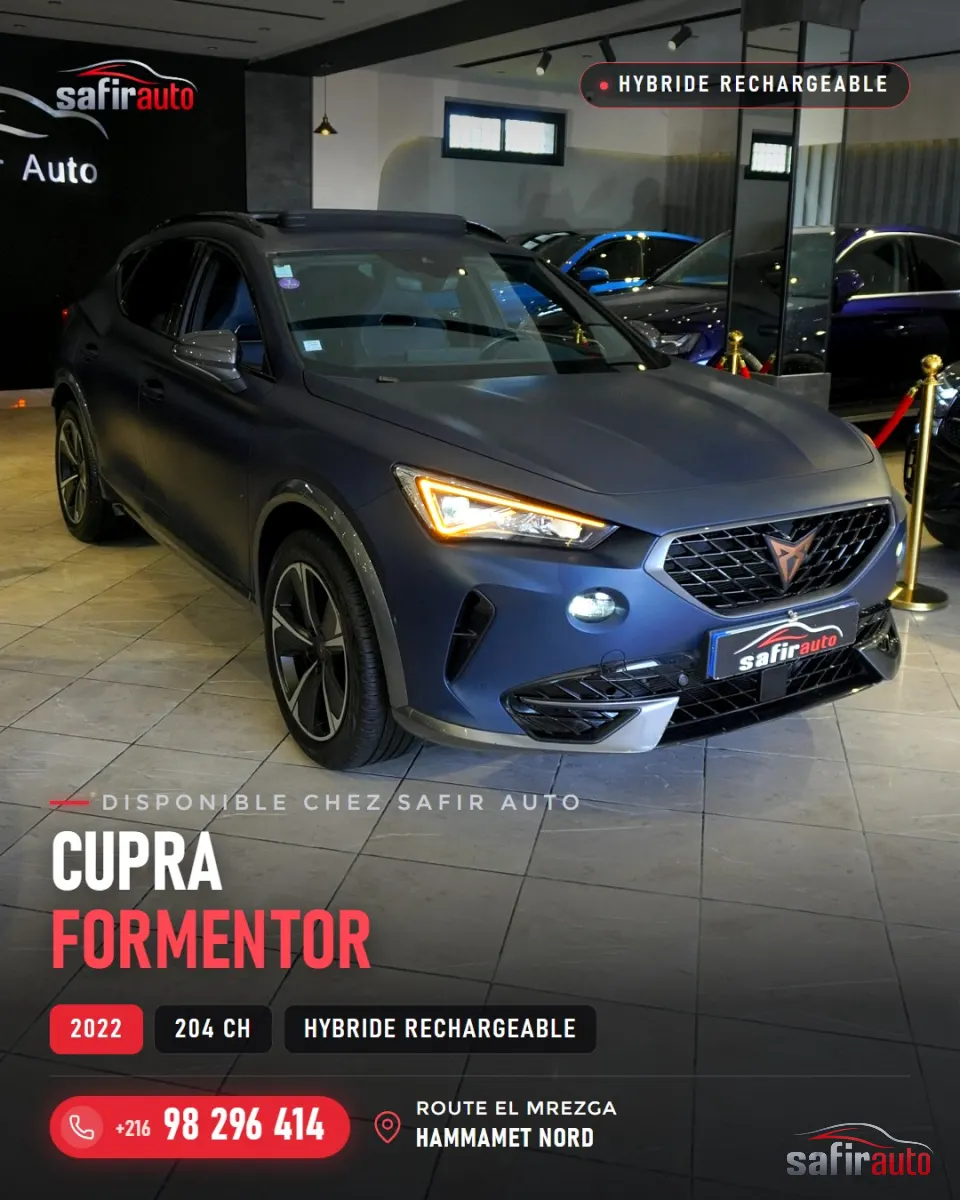 Cupra FERMENTOR 2022 – Safir Auto Nabeul